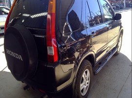 2004 HONDA CR-V, BLACK, EX MODEL, EX MODEL, 2.4 AT, AWD.  A25193